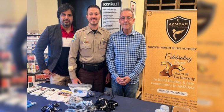 AZMPAB Launches Awareness Drive at ICCP Masjid to Inspire Muslim Youth Toward Careers in Law Enforcement